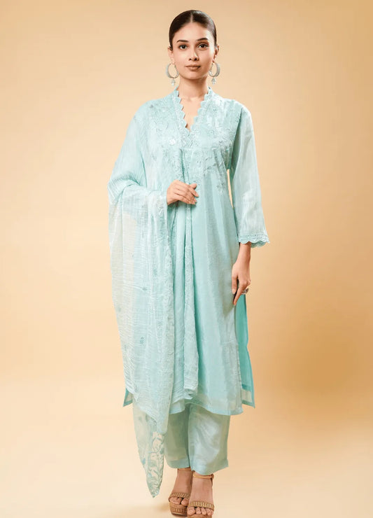 Elegance Set with Thread Work & Dupatta